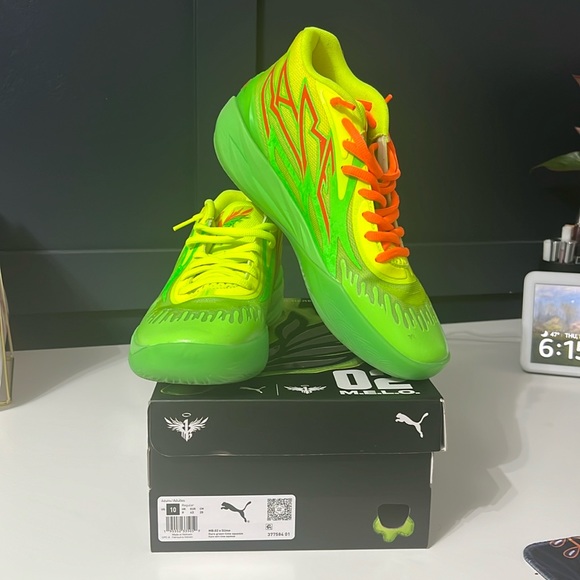 Puma Other - MELO MB.02 x Slime Basketball Shoes
